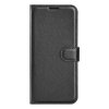 Samsung Galaxy A57 Fodral Litchi Svart
