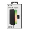 Samsung Galaxy A57 Fodral Wally Wallet Case Svart