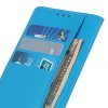 Samsung Galaxy A70 Plånboksfodral Litchi Blå