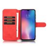 Samsung Galaxy A70 Plånboksfodral Retro Kortfack Röd
