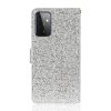 Samsung Galaxy A72 Fodral Glitter Stripe Silver