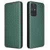 Samsung Galaxy A72 Fodral Kolfibertextur Grön