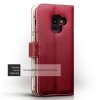 Samsung Galaxy A8 2018 Plånboksfodral Blommor Röd
