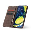 Samsung Galaxy A80 Fodral Retro Flip Mörkbrun