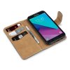 Samsung Galaxy J3 2017 Plånboksfodral Svart Tan