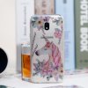 Samsung Galaxy J3 2017 Skal TPU Glitter Sovande Enhörning