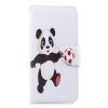 Samsung Galaxy J4 Plus Plånboksfodral Motiv Panda Fotboll