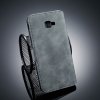 Samsung Galaxy J4 Plus Plånboksfodral Retro PU-läder Grå