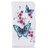 Samsung Galaxy J5 2016 Mobilfodral Kortfickor Fjärilar Blommor
