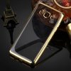 Samsung Galaxy J5 2016 Mobilskal TPU Transparent Klar Guld
