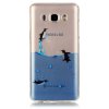 Samsung Galaxy J5 2016 Skal TPU Transparent och Pingviner
