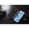 Samsung Galaxy J5 2017 Plånboksfodral Löstagbart Skal Svart