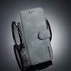 Samsung Galaxy J6 2018 Plånboksfodral Retro PU-läder Grå
