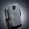 Samsung Galaxy J6 2018 Plånboksfodral Retro PU-läder Grå