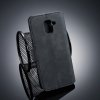 Samsung Galaxy J6 2018 Plånboksfodral Retro PU-läder Svart