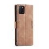 Samsung Galaxy Note 10 Lite Fodral Retro Flip Ljusbrun