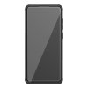 Samsung Galaxy Note 10 Lite Skal Däckmönster Stativfunktion Svart
