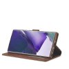 Samsung Galaxy Note 20 Fodral med Kortfack Mörkbrun