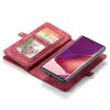 Samsung Galaxy Note 20 Ultra Mobilplånbok Löstagbart Skal Röd