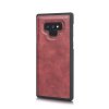 Samsung Galaxy Note 9 Plånboksfodral Löstagbart Skal Röd
