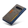 Samsung Galaxy S10 Fodral Kortfack Utsida Blå