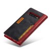 Samsung Galaxy S10 Fodral Kortfack Utsida Röd