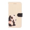 Samsung Galaxy S10 Fodral Motiv Panda Ljusbrun