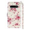 Samsung Galaxy S10 Fodral Motiv Rosa Blommor