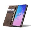 Samsung Galaxy S10 Lite Fodral Retro Flip Mörkbrun