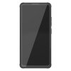 Samsung Galaxy S10 Lite Skal Däckmönster Stativfunktion Svart