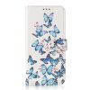 Samsung Galaxy S10 Plånboksfodral Kortfack Motiv Blåa Fjärilar