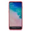 Samsung Galaxy S10 Plus Skal med Strap TPU Motiv Dinosaurie Röd