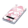 Samsung Galaxy S10 Skal Marmor Vit Rosa