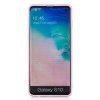 Samsung Galaxy S10 Skal med Strap TPU Motiv Nallebjörn Ljusrosa