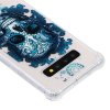Samsung Galaxy S10 Skal Motiv Blå Dödskalle