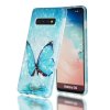 Samsung Galaxy S10 Skal Motiv Blå Fjäril