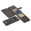 Samsung Galaxy S10E Mobilplånbok Splittläder Flip Löstagbart Skal Svart