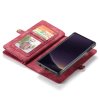 Samsung Galaxy S10E Mobilplånbok Splittläder Löstagbart Skal Röd