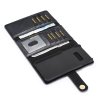 Samsung Galaxy S10E Plånboksetui Kortholder til 12 kort Löstagbart Cover Sort