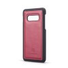 Samsung Galaxy S10E Plånboksfodral Löstagbart Skal Kortfack Utsida Röd