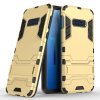 Samsung Galaxy S10E Skal Armor Hårdplast Stativfunktion Guld