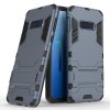 Samsung Galaxy S10E Skal Armor Hårdplast Stativfunktion Mörkblå