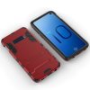 Samsung Galaxy S10E Skal Armor Hårdplast Stativfunktion Röd