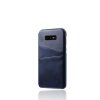 Samsung Galaxy S10E Skal PU-läder Kortfack Mörkblå