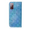 Samsung Galaxy S20 FE Fodral Blommönster Blå