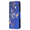 Samsung Galaxy S20 FE Fodral Motiv Mörkblå Fjärilar