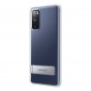 Original Samsung Galaxy S20 FE Skal Clear Standing Cover Klar