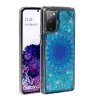 Samsung Galaxy S20 FE Skal Glitter Motiv Blå Mandala
