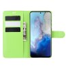 Samsung Galaxy S20 Fodral Litchi Grön