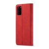 Samsung Galaxy S20 Plus Fodral med Kortfack Flip Röd